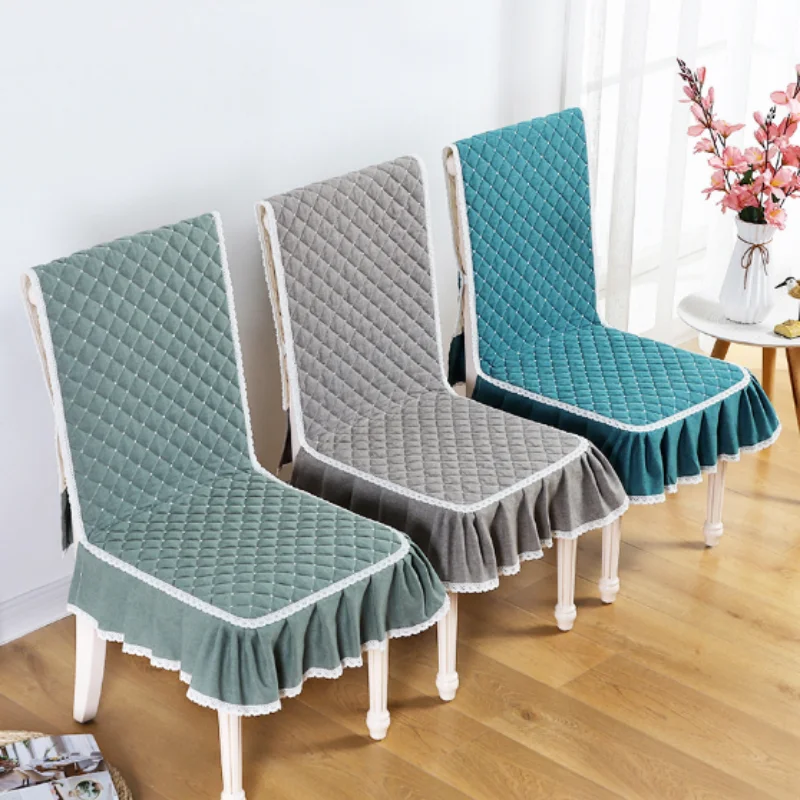

Spring And Summer Soft Texture Mordern Chair Cover Comfortable High Quality Cotton Solid Color Chair Cover