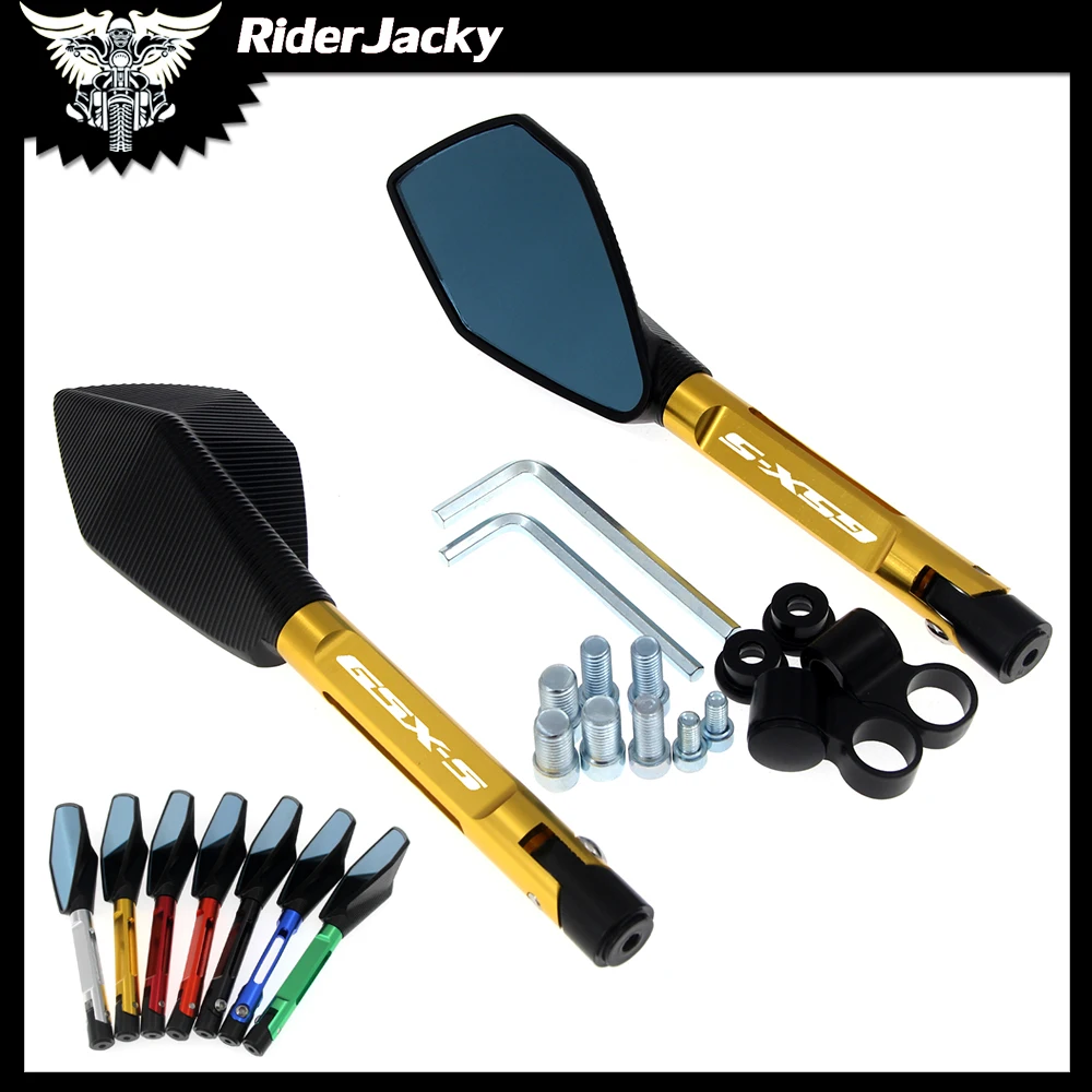 

Алюминиевое зеркало заднего вида на руль мотоцикла, антибликовое зеркало для SUZUKI GSXS750 GSXS1000 GSXS 1000 750