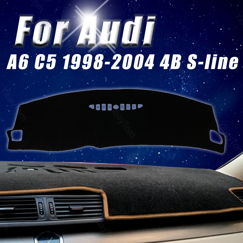 

Для Audi A6 C5 1998-2004 4B S-line анти-скольжения приборной панели автомобиля крышка защитная накладка автомобильные аксессуары коврик от солнца