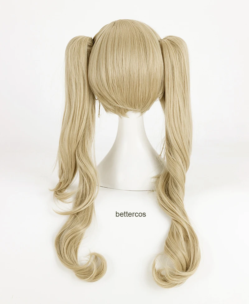 Парик для косплея P5 Persona 5 Анна такамаки длинные вьющиеся льняные волосы с 2