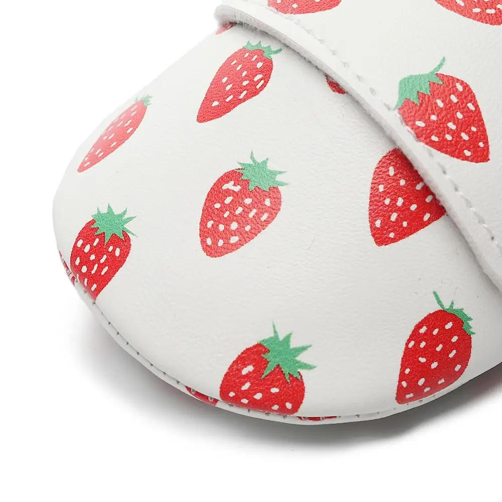 

unisex leather baby shoes newborn infant shoes strawberry tooddler girl prewalker newborn boy sneakers leather shoes