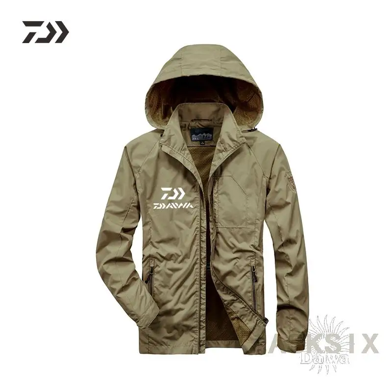 Новинка весна-осень 2021 Daiwa одежда для рыбалки с капюшоном спорта на открытом