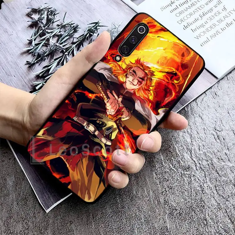 

Kyojuro Rengoku anime Phone Case For Xiaomi redmi Mi A1 A2 5 6 6PLUS 8 9 SE Lite MIX 2 2S MAX 2 3 Pocophone F1