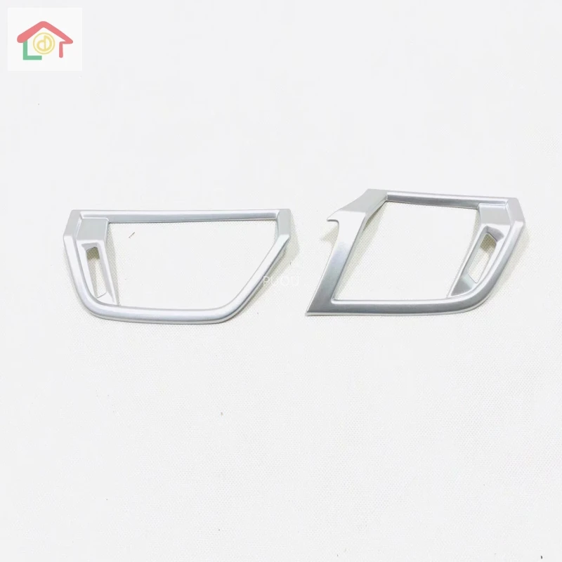 

For Audi Q3 2019 2020 ABS Matte Carbon Fibre Car Accessories Left/Right Conditioner Air Outlet Trim Frame Panel Decoration Cover