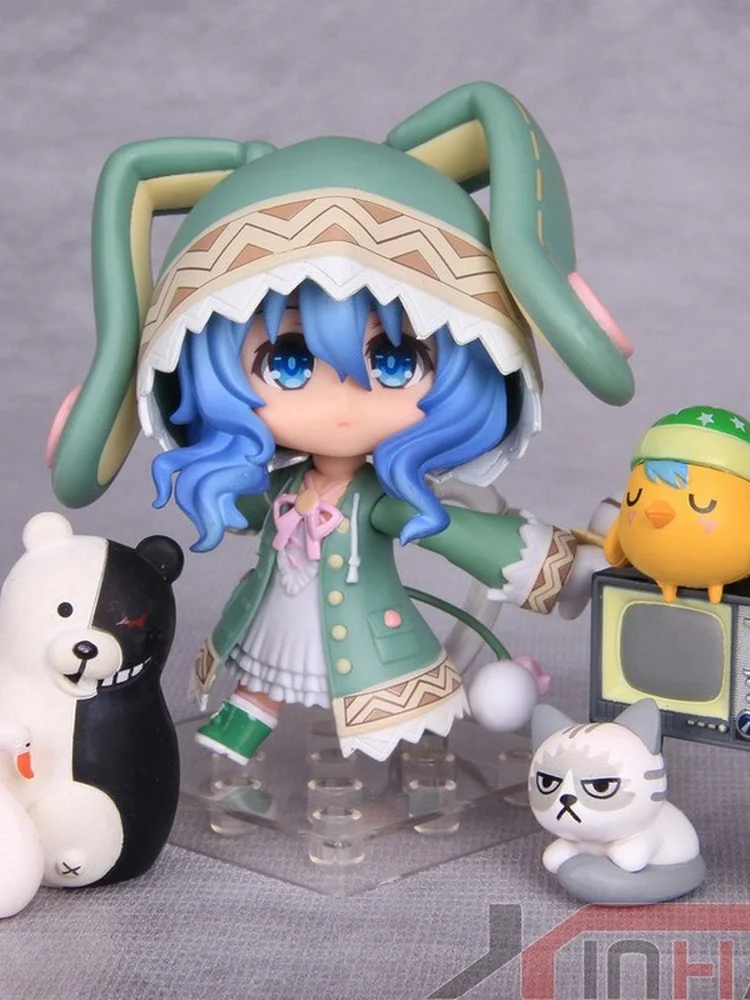 

9cm Hot Anime 4 Styles DATE A LIVE Yoshino Cute Q Version PVC Action Figure Collectible Model Toys Cartoon Doll Free shipping