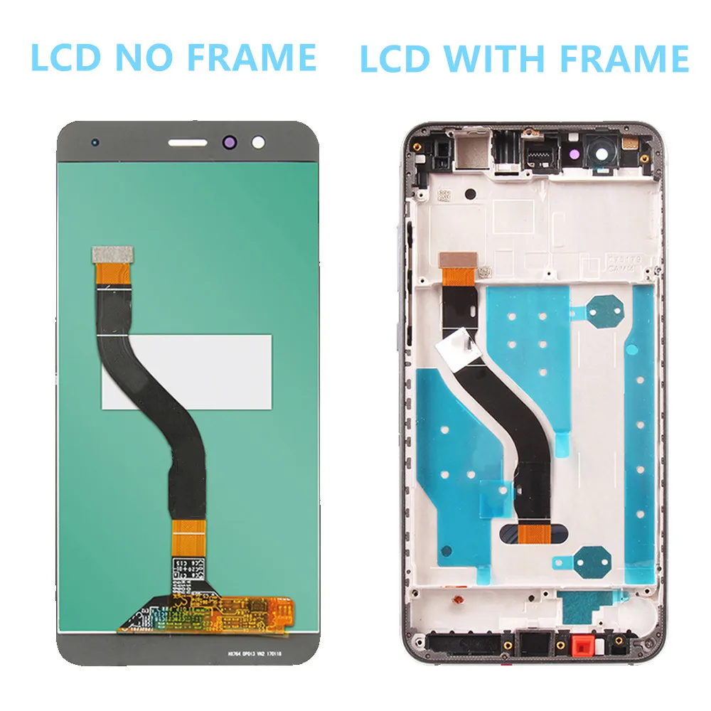 Pantalla LCD Original de 5,2 "con marco para HUAWEI P10 Lite, reemplazo de pantalla de WAS-LX1, WAS-LX1A, WAS-LX2-2