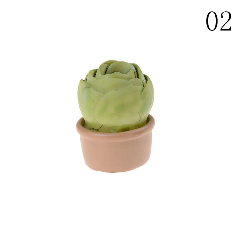 1:12 Dollhouse Miniature Mini Tree Potted For Green Plant In Pot Doll House Furniture Home Decor Simulation Plants | Игрушки и хобби