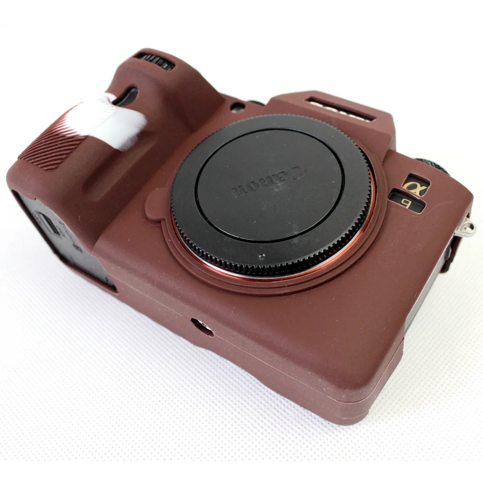 Мягкий силиконовый резиновый защитный корпус для камеры крышка чехол кожи SONY A9