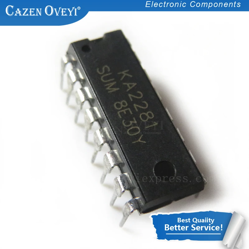 

5 шт./лот KA2281 DIP16 Новый и оригинальный в наличии