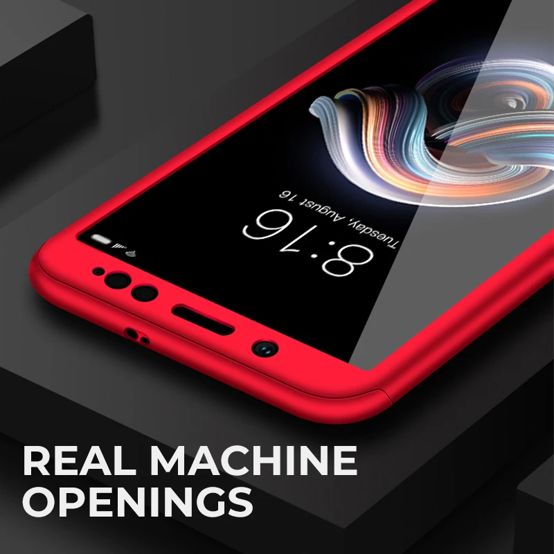 Full Protection Cover Phone Case For Xiaomi Redmi Note 9S 8 8T 5 6 Pro 7 3 4 4X 8A 7A K20 Back With Glass | Мобильные телефоны и