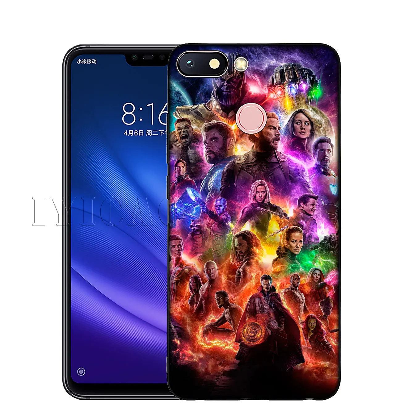 Дэдпул танос Мстители эндигра Marvel Loki Мягкий силиконовый чехол для Xiaomi Mi A3 Pro 9 SE 8 A2