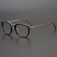 japanese high quality luxury brand glasses titanium spectacle frame men eyeglasses women clear lens prescription eyewear oculos