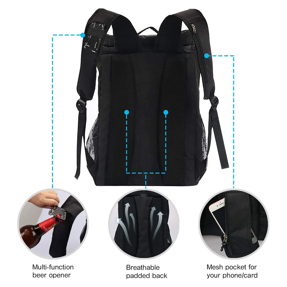 Крутая сумка 30 л рюкзак с изоляцией большой емкости легкие водонепроницаемые