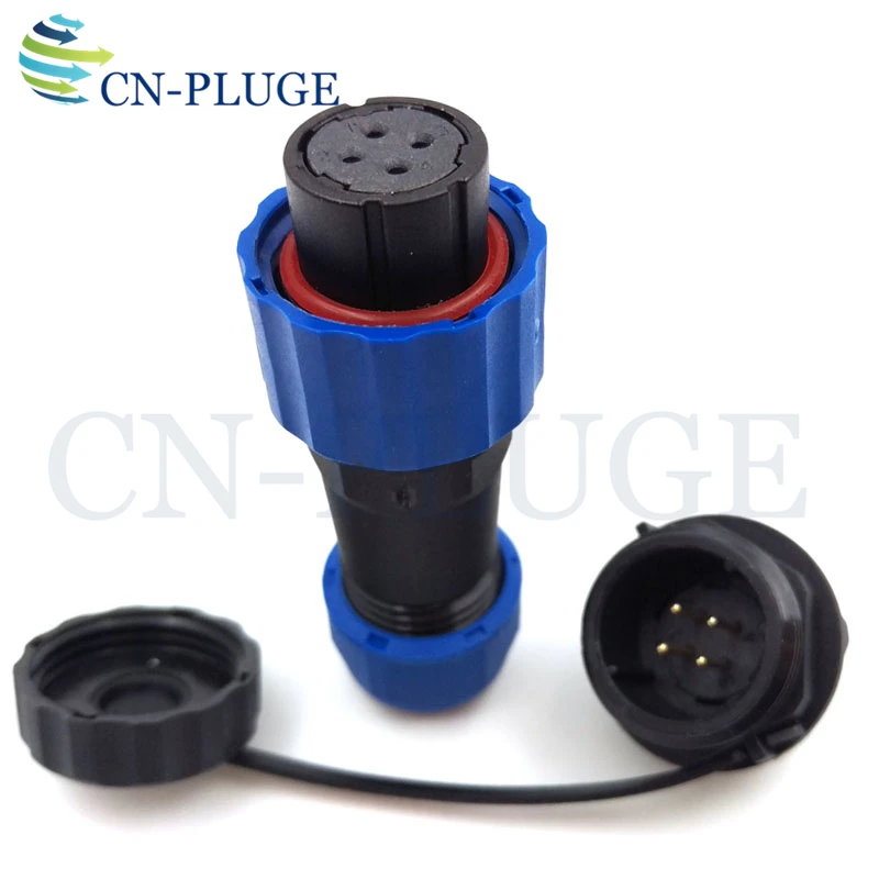 SP16 4 контактный светодиодный Мощность Панель крепление разъем Водонепроницаемый