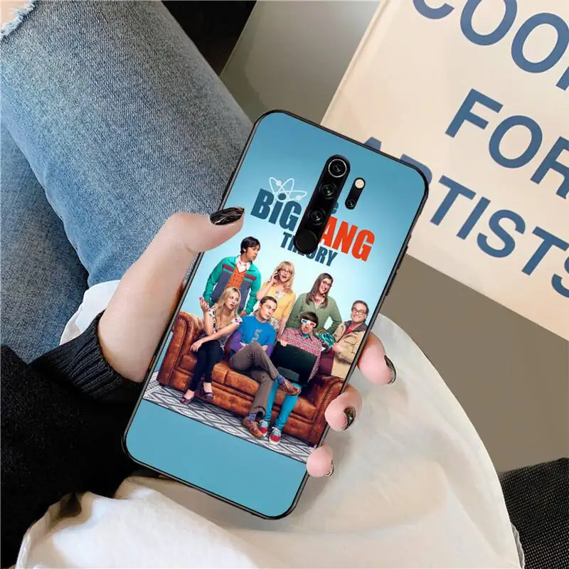 CUTEWANAN The Big Bang Theory TBBT мягкий силиконовый черный чехол для телефона Redmi Note 8 8A 8T 7 6 6A 5 5A