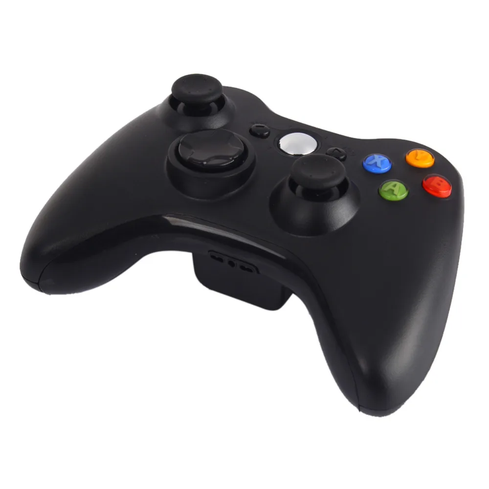 Черный Беспроводной геймпад VODOOL 2,4 ГГц для Xbox 360, игровой джойстик, беспроводной пульт дистанционного управления для microsoft Xbox 360 - Цвет: Черный