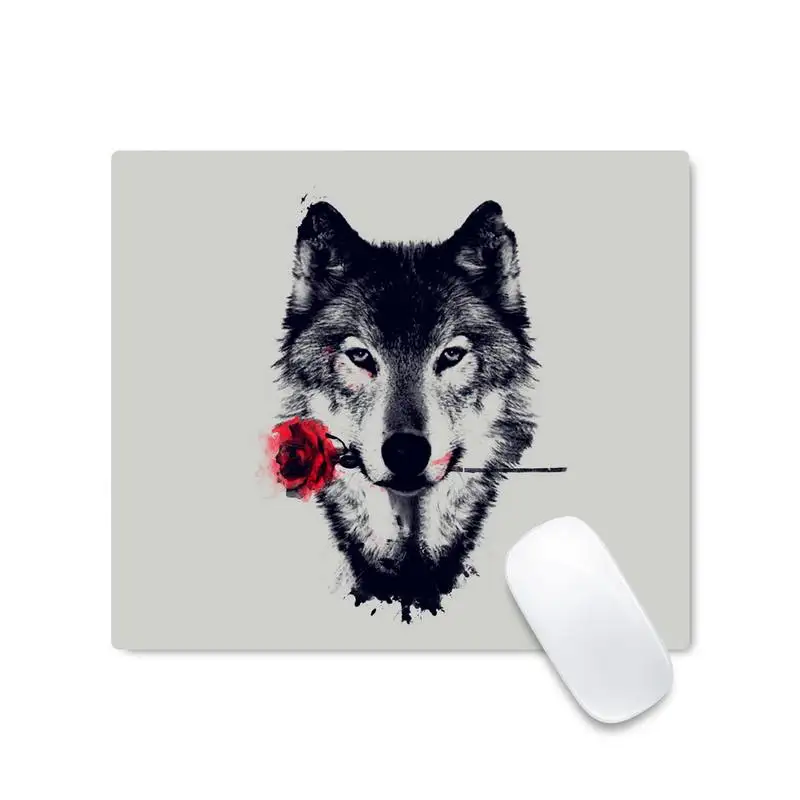 

Wolf Wallpapers Large Mouse pad PC Computer mat Desk Table Protect Gamer Office Work Mouse Mat pad Non-slip Laptop Cushion