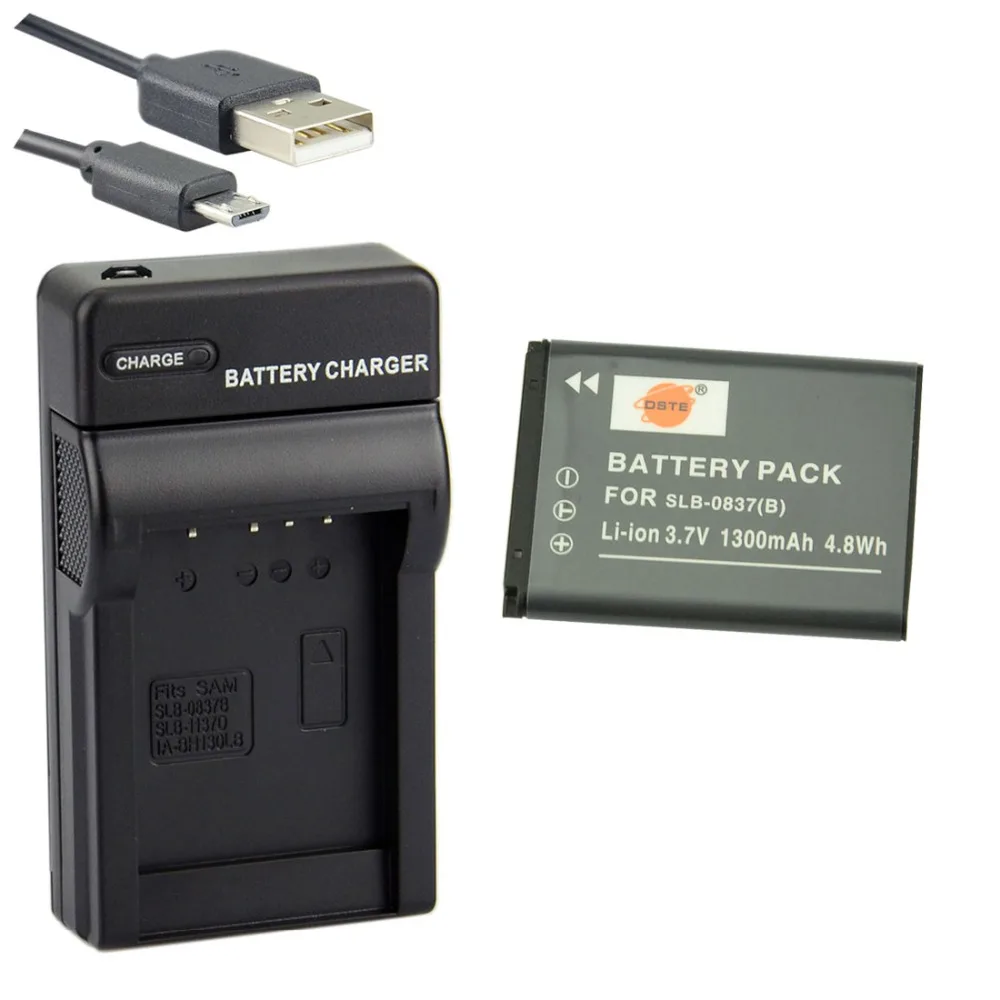 Зарядное устройство для SAMSUNG NV10 NV15 NV20 L83T L201 NV8 L301 1300 мАч 3 7 В шт. | Электроника