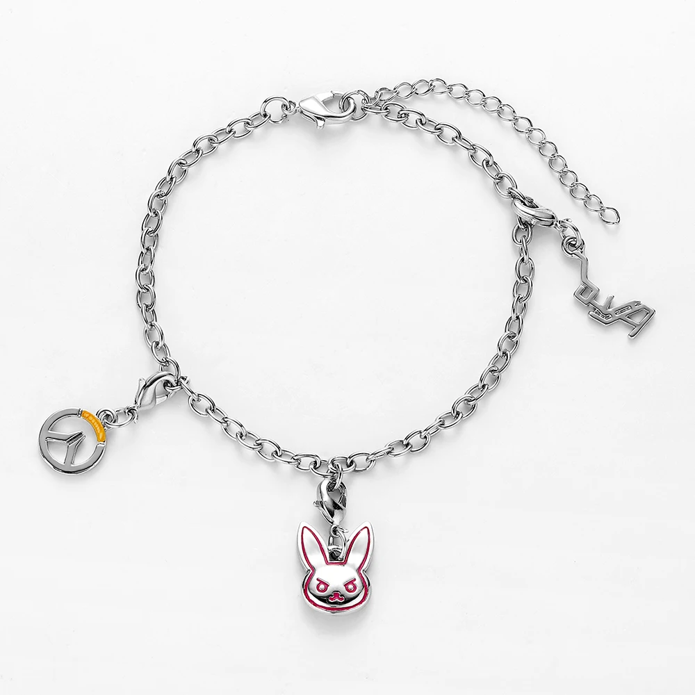 D.va шарм браслеты из нержавеющей стали ювелирные изделия вечерние игра милый