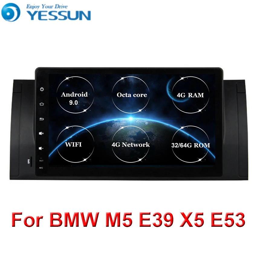 Автомобильный мультимедийный плеер сенсорный экран 9 дюймов 1024x600 HD 1 din Android 0 для