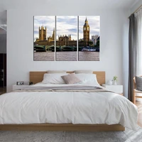 office wall art big ben and westminster in london skyline modern home decor landscape picture house wall art canvas print