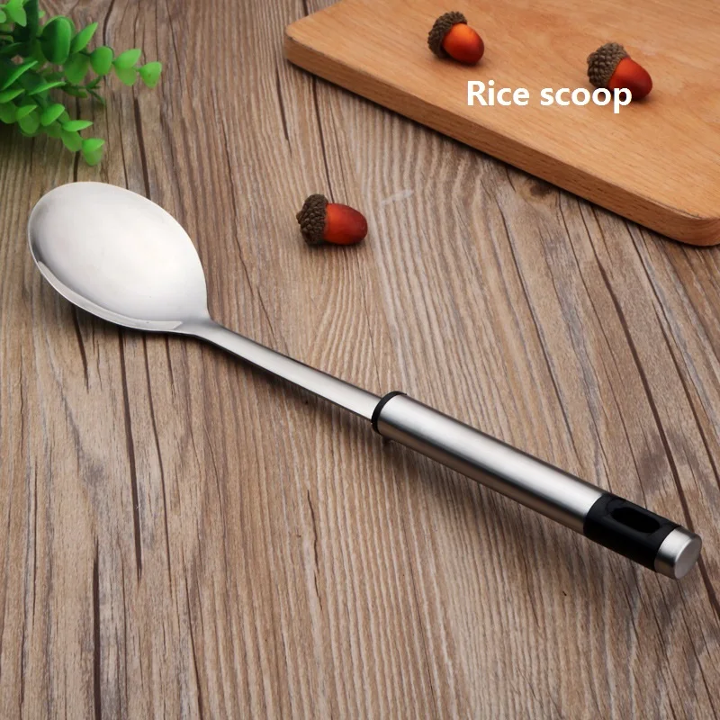 Кухонная утварь из нержавеющей стали инструменты для супа лопатка сковородки