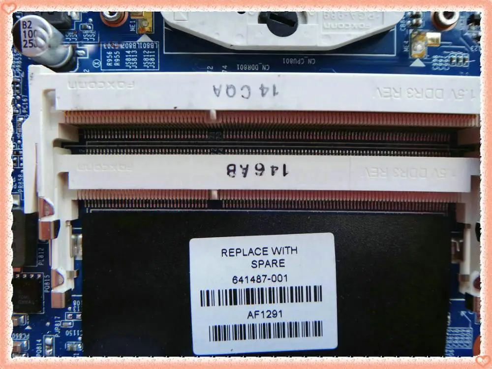 641487-001 материнская плата для ноутбука HP Pavilion DV6-6000 DDR3 HM65 HD6490/1G Полная тестовая |