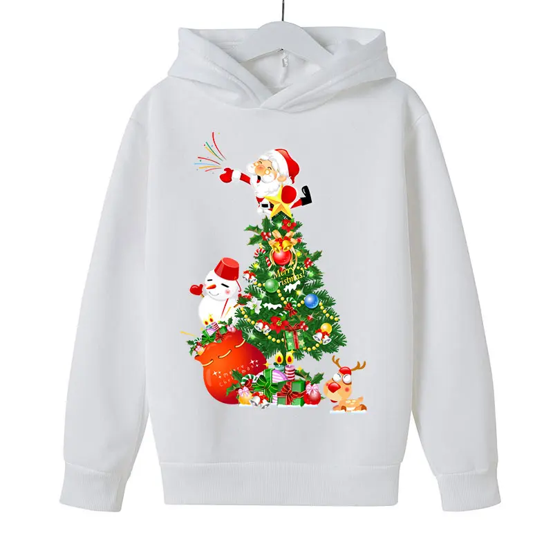 

Fashion Boys Christmas Hoodies 2021 Spring Autumn Casual Hoodies Sweatshirts Girls Top Teenagers Sweatshirt
