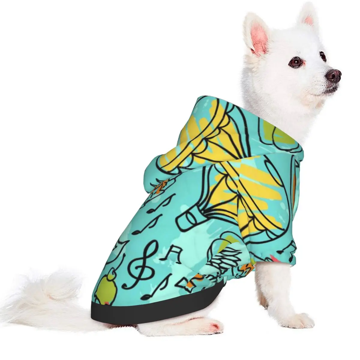 

Cute Pattern Warm Pet Dog Clothes Lovely Style For Small Medium Pets Printed Puppy Outfit French Bulldog Chihuahua Dogs Hoodie