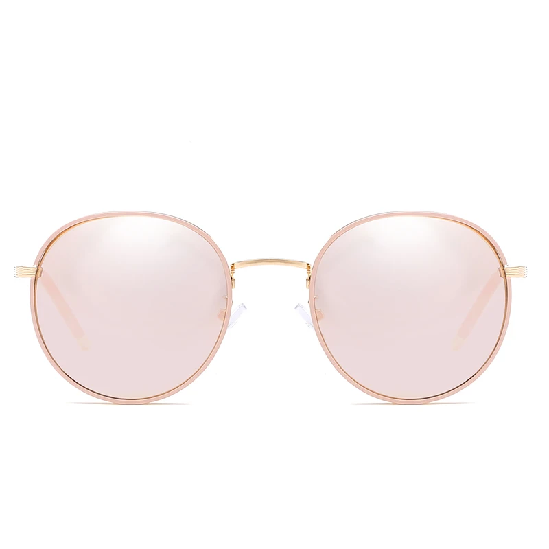 Новые Круглые Солнцезащитные очки в стиле стимпанк для женщин и мужчин винтажные