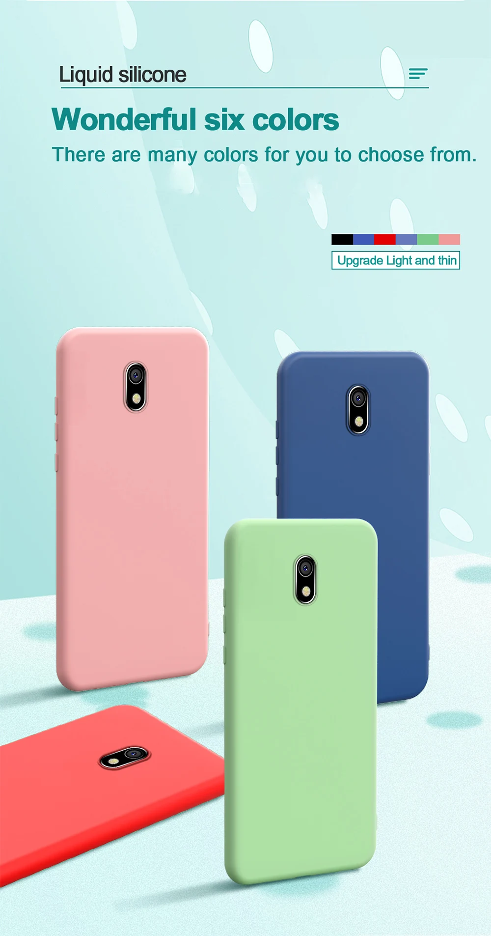 Для Red mi 7A чехол из жидкого силикона мягкий чехол для задней крышки для Xiaomi mi Note 9, 10 лет, 9T Red mi 6A 7 7A 8A Note 7, 8, 8T K20 K30 Pro Чехол