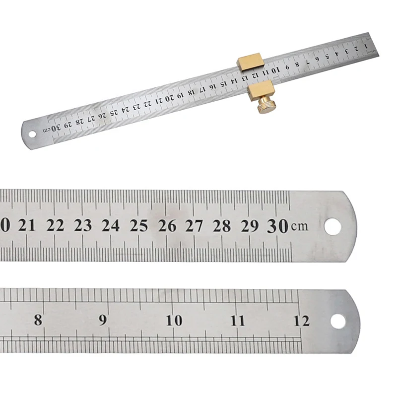 

Accessory Ruler Gauge Locator 2pcs/Set Positioner Workshop Measurement