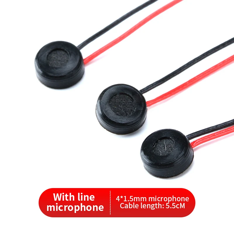 10 шт./лот микрофон 6*5 9*7 4 5*2 2 4*1 5 мм конденсаторный Electret звукосниматель 52DB 56DB MP3