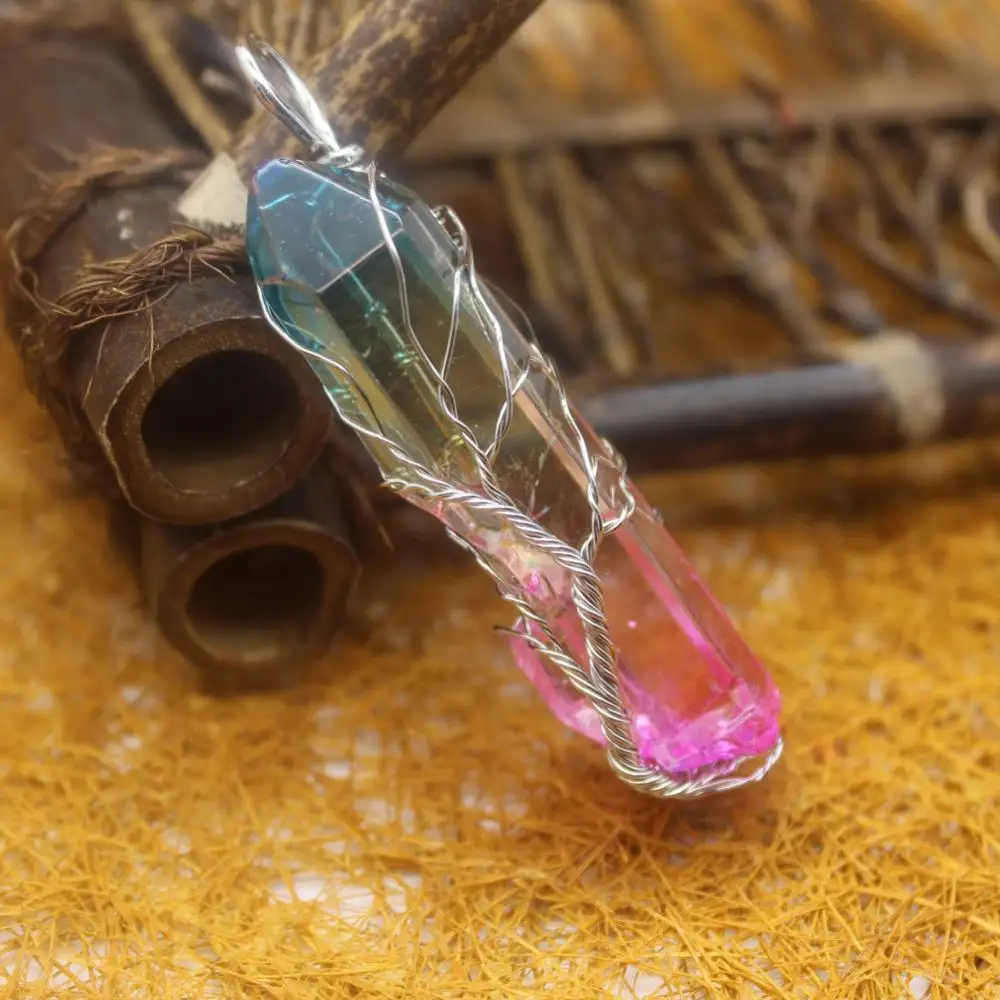 6 шт. высококачественный хрустальный кулон для изготовления женского ожерелья