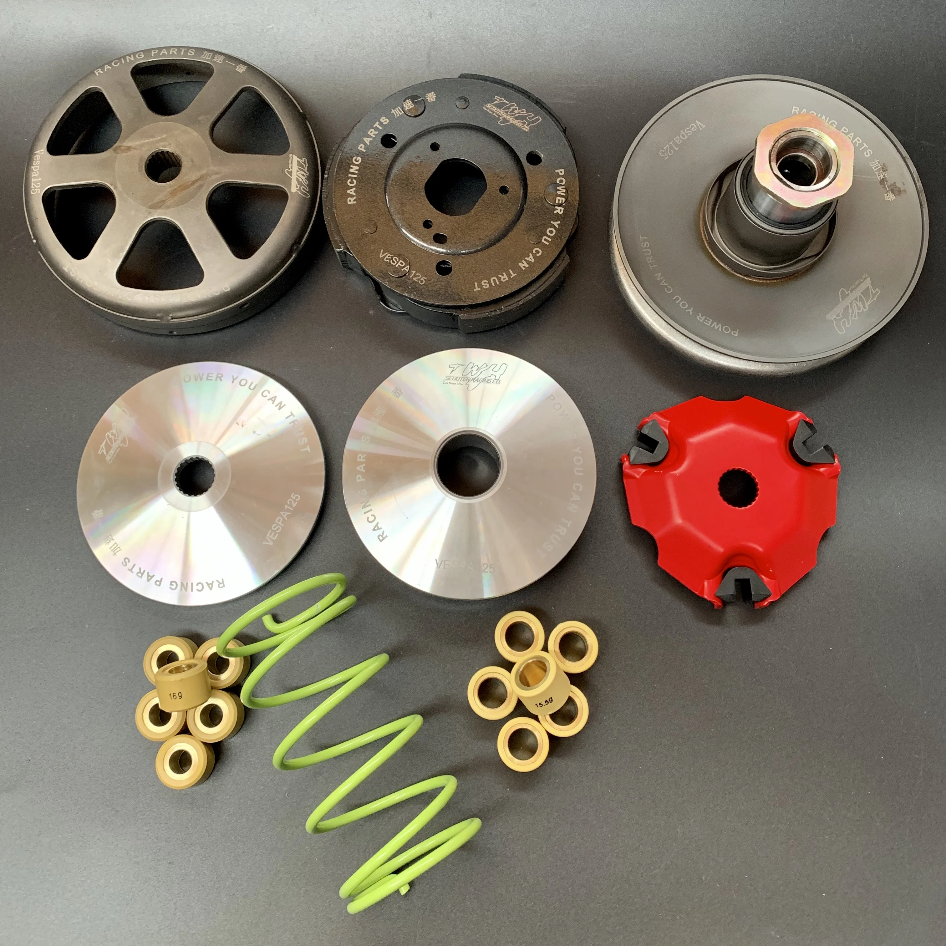 Комплект сцепления GTS125 Гоночный комплект трансмиссии обновленный колокольчик