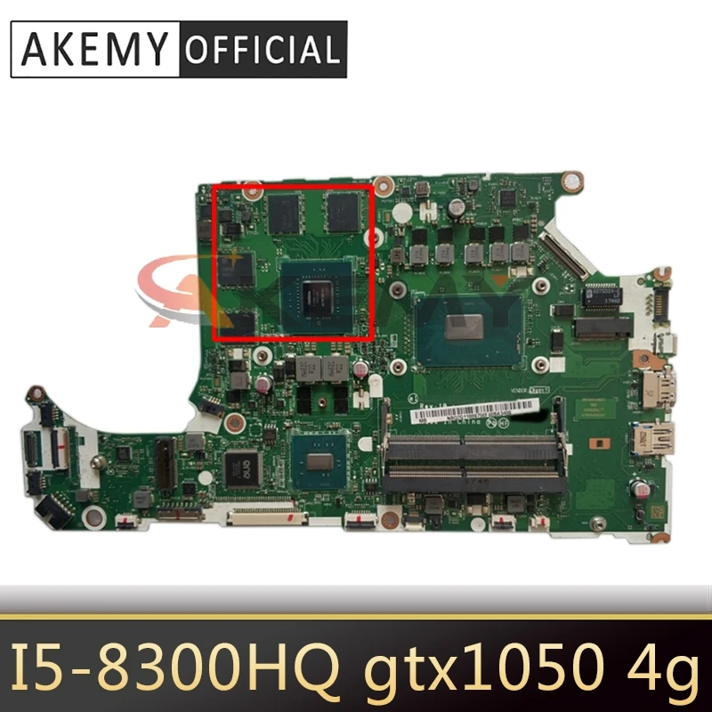 

LA-F951P ноутбук Motherboar для ACER AN515-52 dh5vf nb. q3l11.001 Процессор: I5-8300HQ GPU: gtx1050 4g ddr4 тест ОК материнская плата