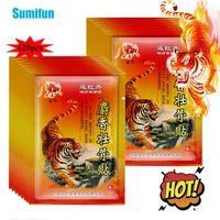 120pcs red tiger balm pain relief patch arthritis rheumatism pain relief sticker knee muscle joints body massage medical plaster