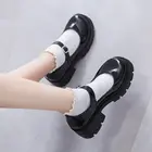 Туфли женские на высоком каблуке, в японском стиле