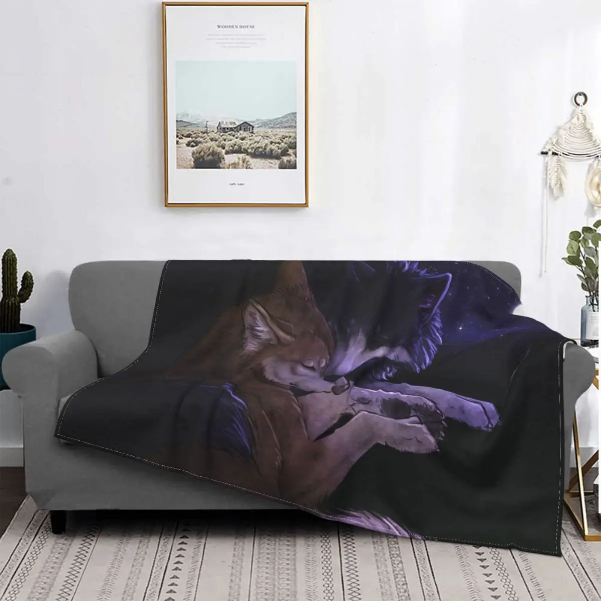 

Moon Night Wolf одеяла фланелевые Декор любовь мультфильм Животные дышащие мягкие пледы одеяла для кровати наружные покрывала