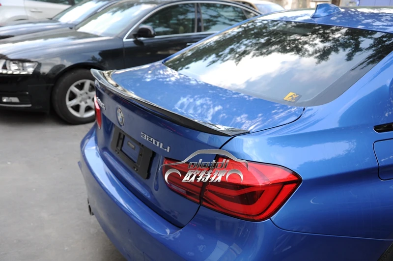 OLOTDI углеродного волокна спойлер заднего багажника крыла для BMW F30 3 серии седан/F80