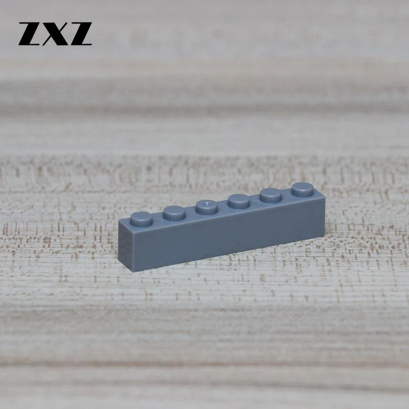 Кирпич 1X6 Детские обучающие игрушки ABS пластиковые строительные блоки 3009
