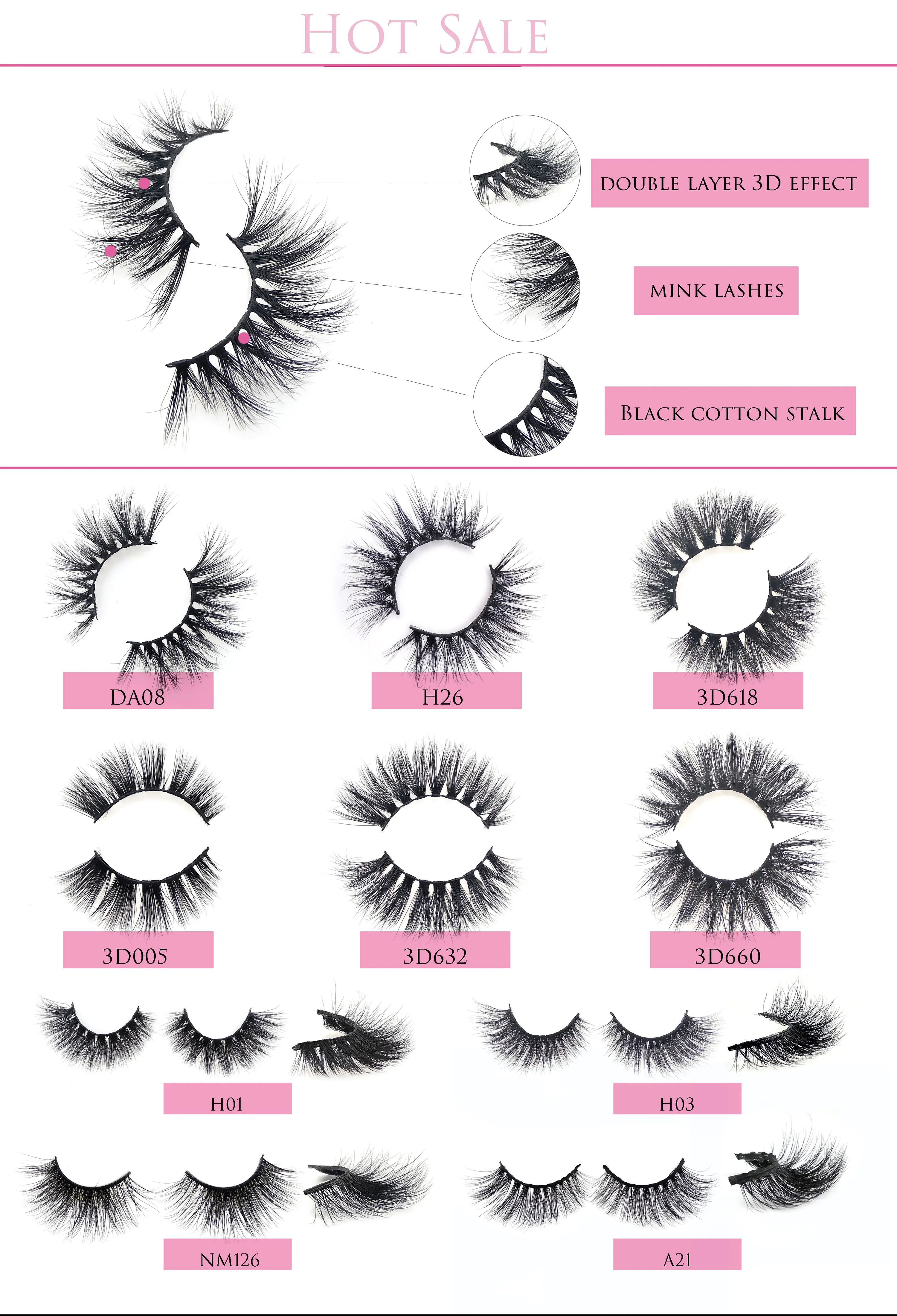 Rich sky luxury lashes big package box with rose gold for eyelashes tary
