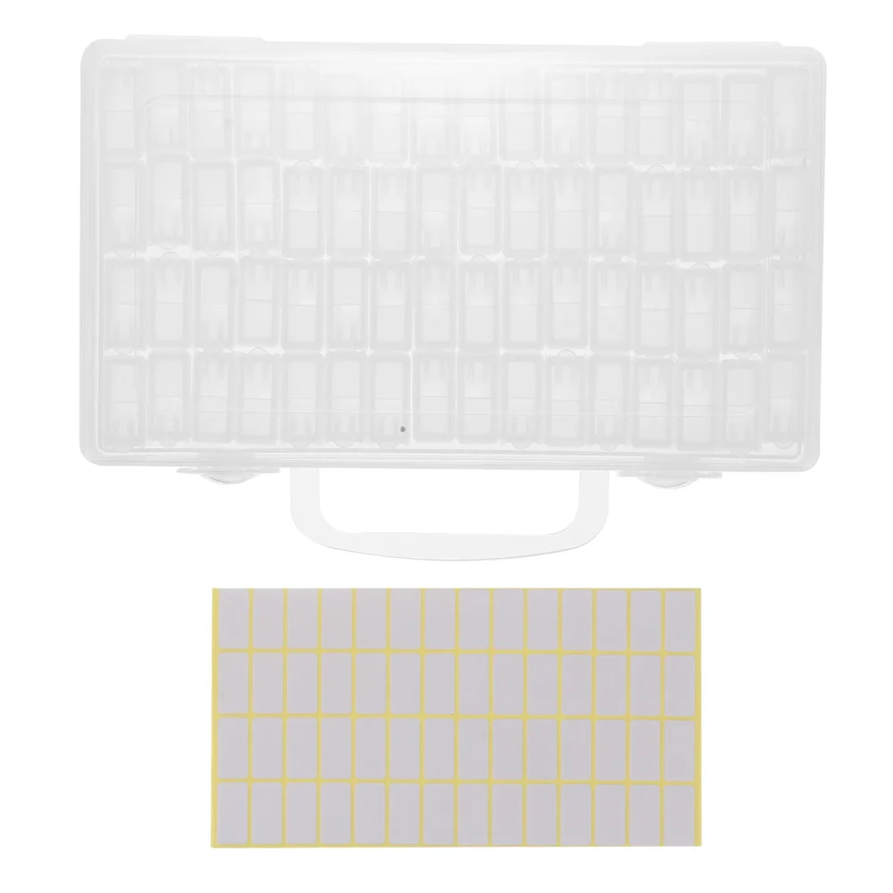 

64 Grids Diamond Painting Boxes Diamond Embroidery Storage Boxes Organizer