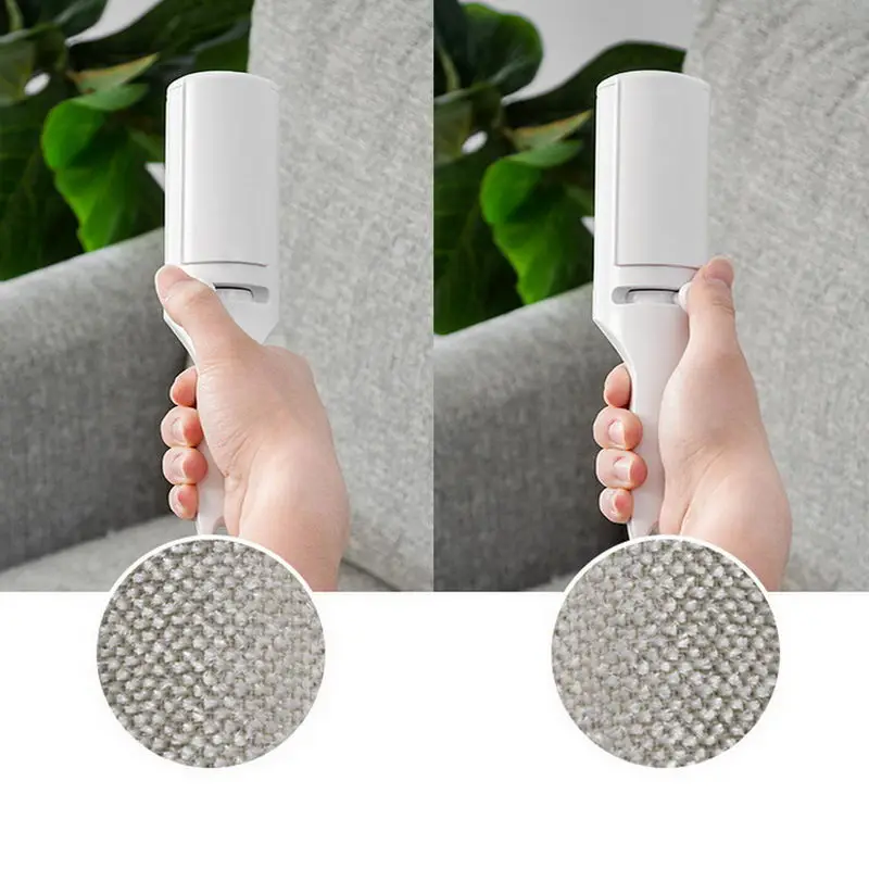 

Brush Electrostatic Brush Two-way Adjustment Multi-function Clothing Hair Removal Pet Hair Cleaner Remover Brush Suction Sweeper
