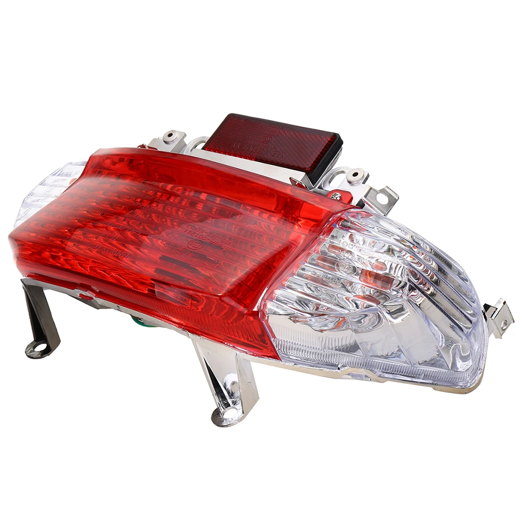 Beautiful and Durable Tail Rear Light Break Stop Light Lamp for 50cc Motorcycle Gy6 Scooters Moped, 12V