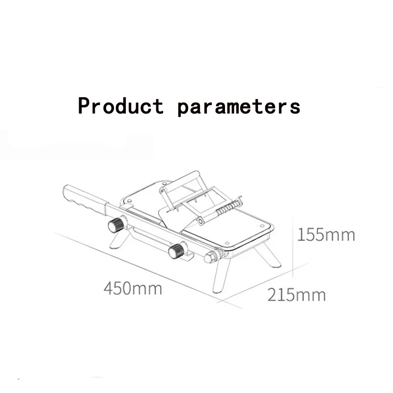 

Manual beef slicer home planing meat machine small cut frozen meat machine vegetable slicer three color optional c