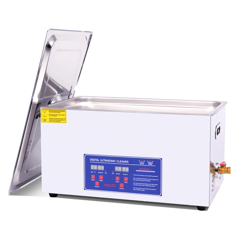 

Ultrasonic Cleaner 22L 480W Ultrason Cleaner Bath with Heater Timer and Basket for Cleaning Jewelry Brass Ultrason Bath