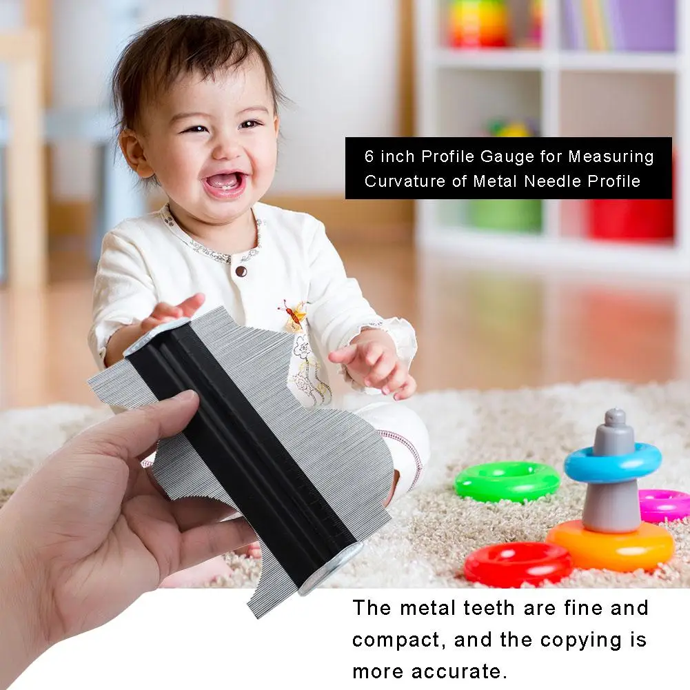 6 дюймовый профессиональный металлический контурный профиль манометр для