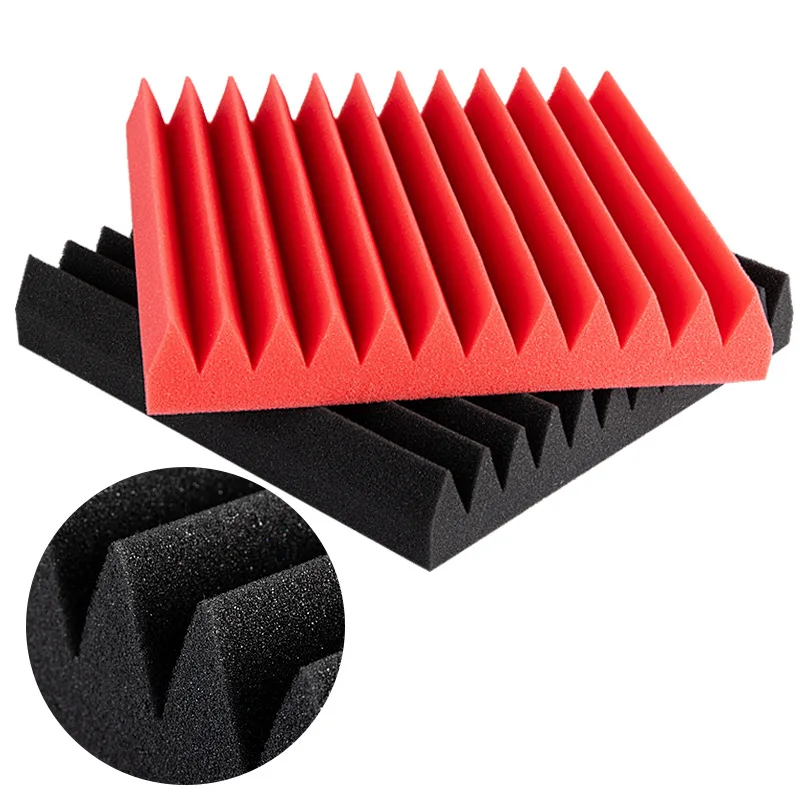 

12pcs Soundproofing Foam Sound Absorbing Noise Sponge Foaming For KTVSound insulation and noise reduction cotton