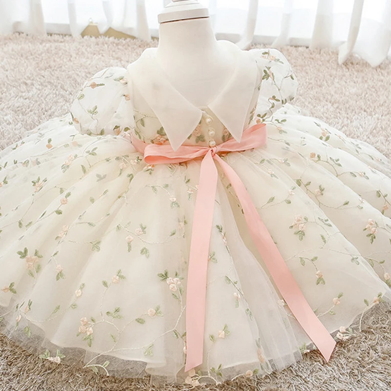 

Летнее кружевное платье для девочек, на Возраст 3-2 года